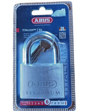 ABUS Titalium Vorhangschloss Vorhängeschloss 64TI/60 20-60mm gleichschließend