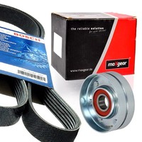 Bosch 6PK1750 Keilrippenriemen + Rolle FüR Volvo S40 I 644 V40 645 1.6-2.0