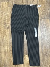 NWT Women  s Old Navy High Rise Pixie Skinny Ankle Pants Size 4 Pinstripe