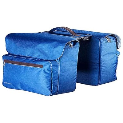 Racktime Doppel Packtasche Ture Snapit Blau 2x12 Liter Gepäckträger Fahrrad NEU