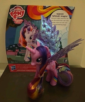 My Little Pony Rainbow Princess Twilight Fantastic Flutters Set-HASBRO-2013-NEW