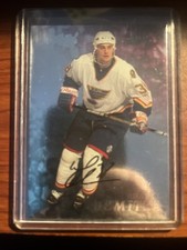 1998-99 Be A Player Autographs #126 Pavol Demitra Auto RARE Blues RIP