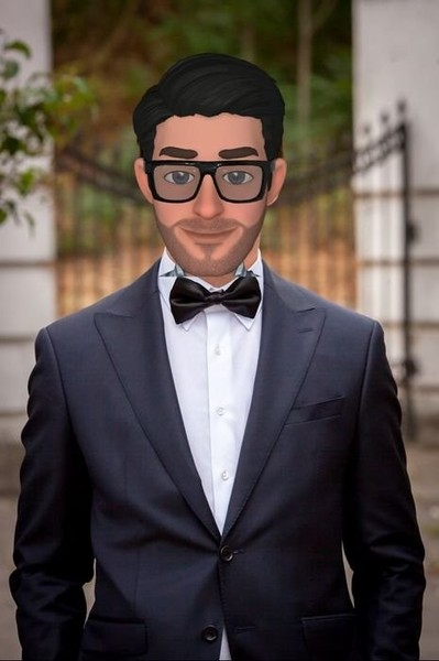 Men BAGOZZA Suit Dark Blue Wool 50