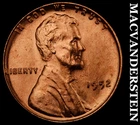 1952 Lincoln Wheat Cent - Red Choice Gem Brilliant Unc  No Reserve  #i663