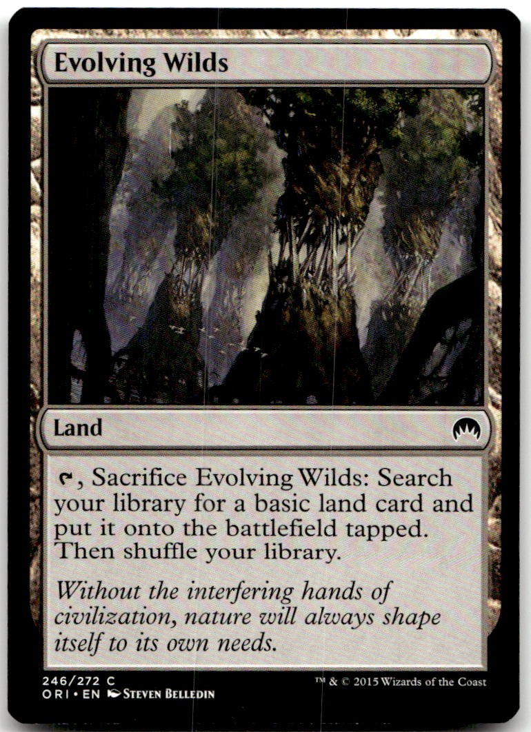 Evolving Wilds 246 Common Magic Origins Magic: The Gathering Near Mint