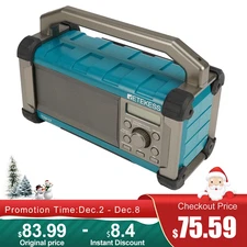 TR637 Jobsite Radio With Bluetooth AM FM Radio Outside Waterproof For Xmas Gift