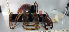 Lot 8 Vintage Hair Clips/Barrettes/Combs