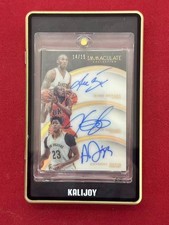 2015 Immaculate Anthony Davis Kevin Durant Kobe Bryant AUTO 14/15 #11