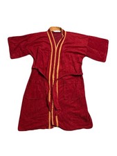 Vintage 70s His 'N Hers Kimono Robe K-Mart Burgundy One Size Fits All