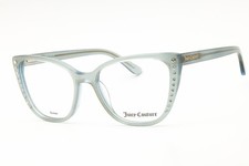 NEW Juicy Couture JU 256 0JOJ 00 Blue Glitter Blue 53mm Eyeglasses