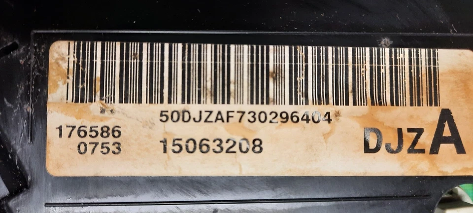 2003 GMC Sonoma Dash Instrument Cluster Speedometer - Image 2 of 4