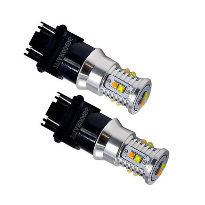 1 Pair LED Turn Signal Lights Switchback 3157 for Chevy Silverado 1500 99-13 r
