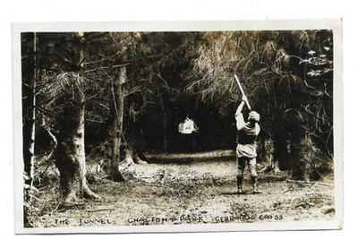 Der Tunnel, Chalfonts Park, Chalfont St Peter, Bucks, RP Postkarte.