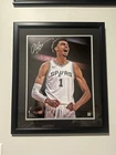 Victor Wembanyama Autographed 16x20 Photo Spurs Fanatics Unleashed Limited /25
