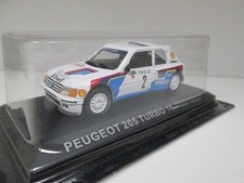 PEUGEOT 205 TURBO 16 T16 N° 2 Monte Carlo 1985 Vatanen Harryman IXO au 1/43