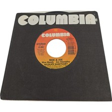 Moe and Joe Wildlife Sanctuary 45 RPM 38-04477 1984 Vinyl CBS Inc.