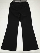 The Limited Women Size 10S Drew Fit Black Pants Dress Trousers Spandex Flare Leg