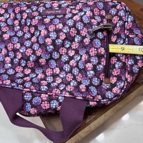 Vera Bradley Lighten Up Reise Organizer Tasche Berry Burst Muster Neu mit Etikett #YZ390 - Bild 6 von 9