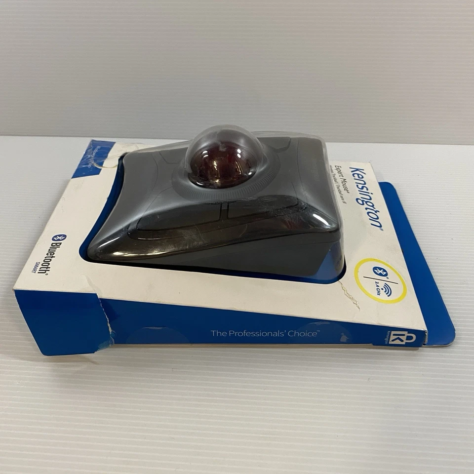 Kensington Expert Mouse Wireless Trackball Bluetooth Mac & Windows *Desc* - Image 2 of 4