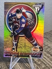 2000-01 Titanium Draft Day Edition Rookie STEVEN REINPRECHT #124 SP RC 888 /1000