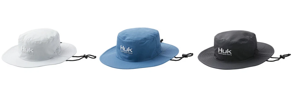 HUK Solid Boonie Hats H3000326- One Size Fits Most CHOOSE YOUR COLOR!