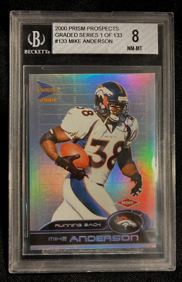 2000 Prism Prospects Series 1 of 33 Mike Anderson #133 NRMT