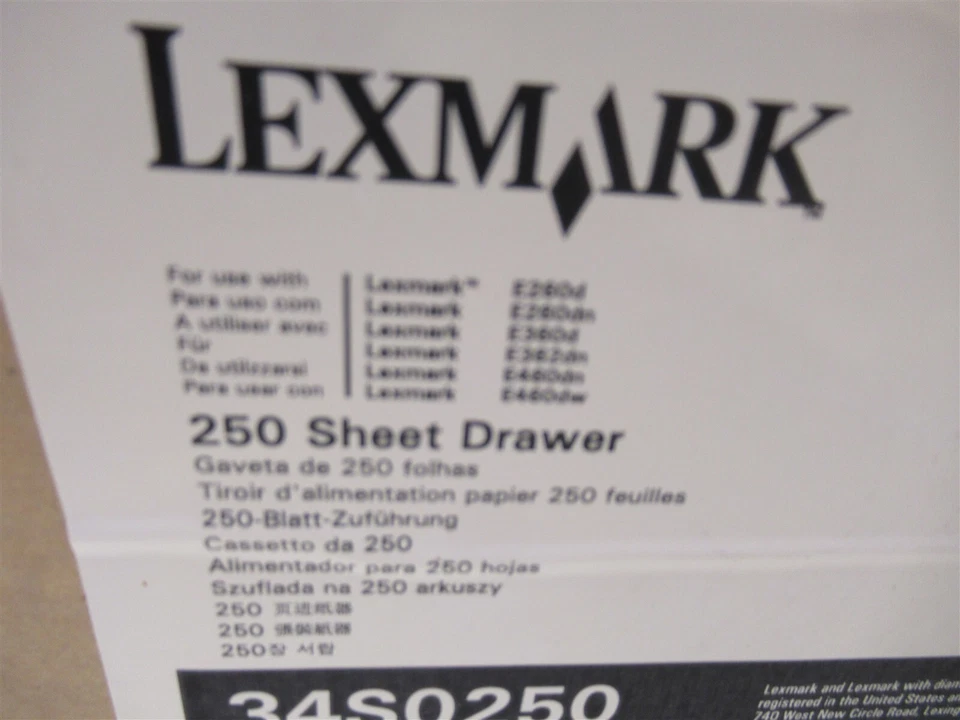 Lexmark 34S0250 250 Sheet Drawer for E260 E360 and E460 Printers - Image 3 of 4