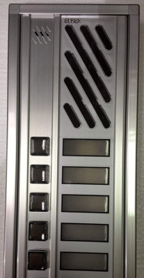 Elbex / Graystone ESD1-05-A  Surface Panel 5 Button