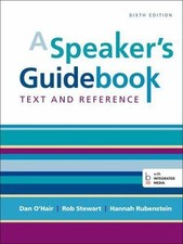 A Speakers Guidebook: Text and Reference by O...