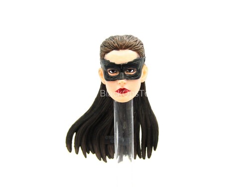 Jouet échelle 1/12 - Catwoman - Sculpture de tête féminine avec masque et lunettes interchangeables
