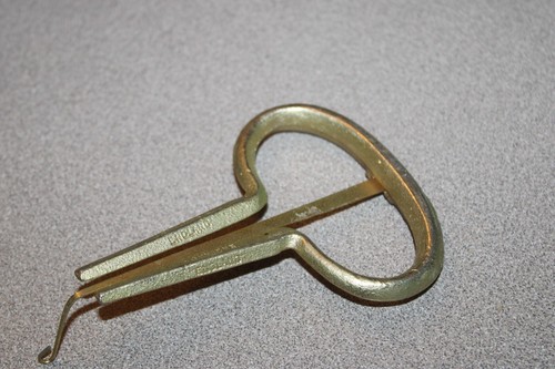 Vintage Goldton Judenkiefer Saft Mund Ozark Harfe England Musikinstrument - Bild 7 von 13