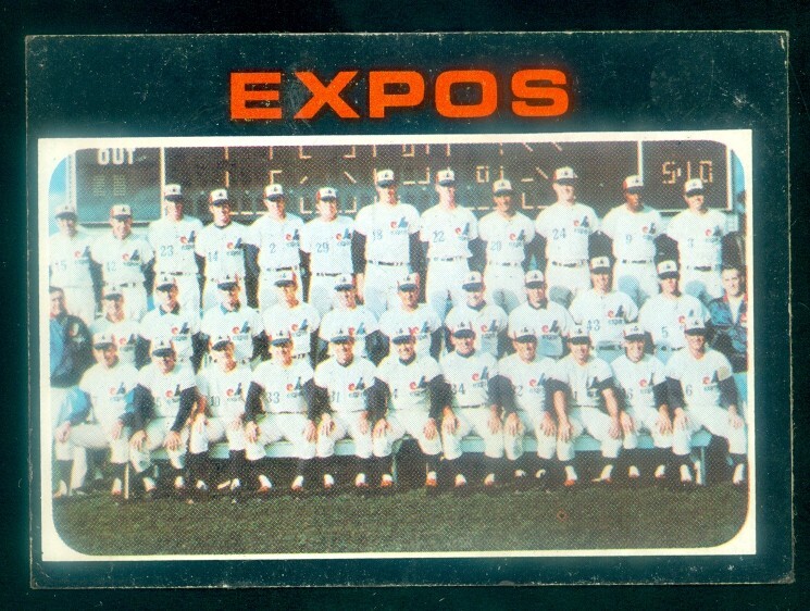 1971 Topps #674 Montreal Expos Team Card NM-MT Vintage Baseball