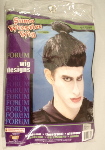 Sumo Wrestler Costume Wig Theatrical Forum Wig Designs Adults Halloween Oriental - 第 1/6 張圖片