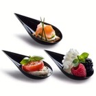 50Pcs Reusable Tasting Spoons Plates Ice Cream Cup  for Catering Party Supplies