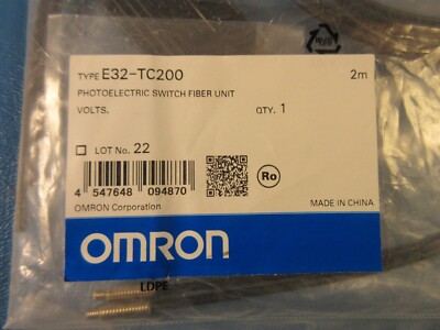 1 PCS NEW IN BOX Omron Fiber Optic Sensor E32-TC200 | UK - Foto 8