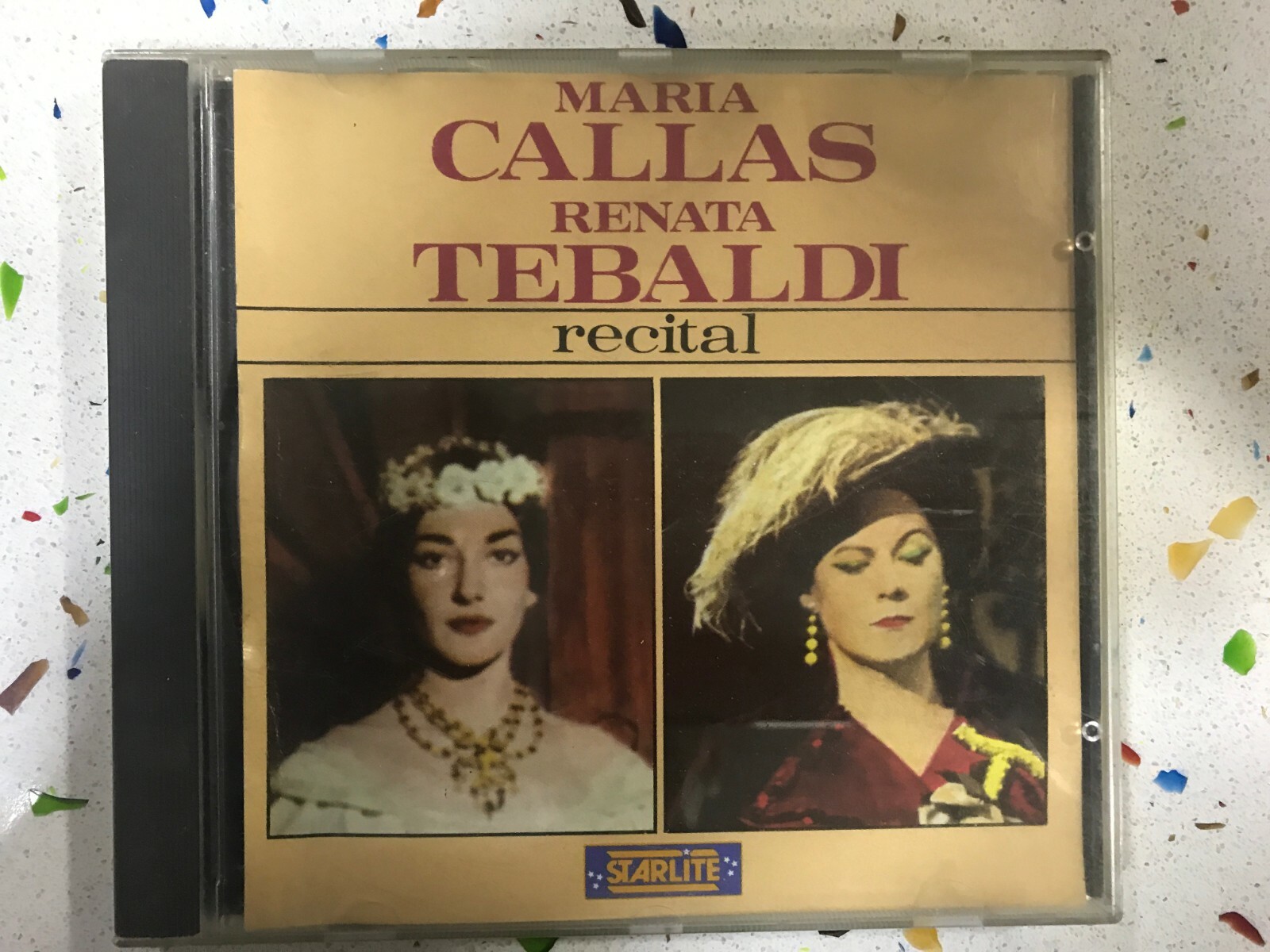 Maria Callas Renata Tebaldi CD Recital 1949 Starlite