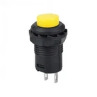 Waterproof Momentary Button 12mm Yellow ON OFF Doorbell, Car, PC