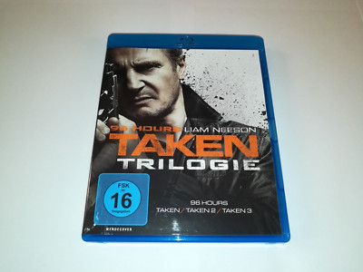 96 Hours - Taken 1-3 Blu Ray (3 Filme) Deutsche Sprache