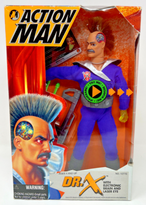 Man 素顔4 LIVE D.D. Mania Labo. iDOME DR. X ACTION MAN 1995 HASBRO | eBay