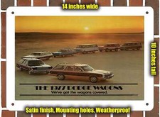 Metal Sign - 1977 Dodge Wagons