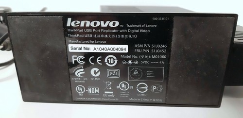 Dockingstation / Lenovo USB Port Replicator with Digital Video / M01060 - Bild 3 von 3
