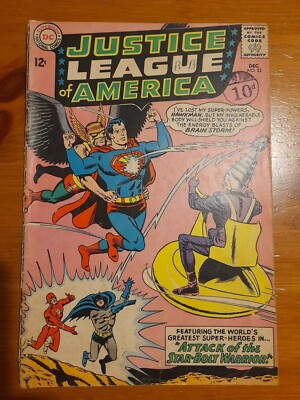 Justice League of America #32 Dec 1964 Good 2.0 1st appearance of Brain Storm