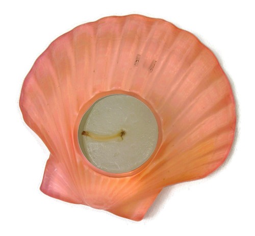 Sobral Brazil Objectos Poeticos Sea Shell Votive Candle Holder Artist Made - Picture 3 of 8