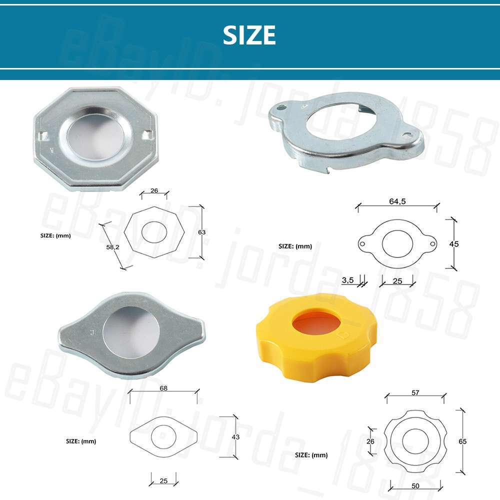 15x Car Radiator Coolant Funnel Kit Spill Proof Refilling Universal