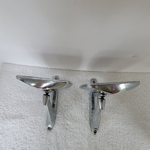 VTG 1967-1970 OEM FORD BRONCO SIDEVIEW MIRRORS - LH/RH PART 17743DA # 17743 DA - Picture 10 of 18