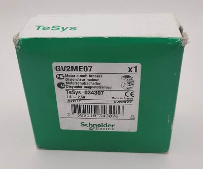 Schneider Motorschutzschalter GV2ME07 (1,6-2,5A) NEU/OVP