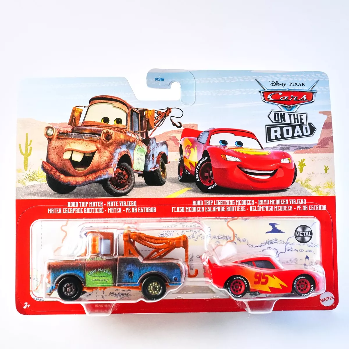 Disney and Pixar Cars Road Trip Mater & Road Trip Lightning McQueen 2