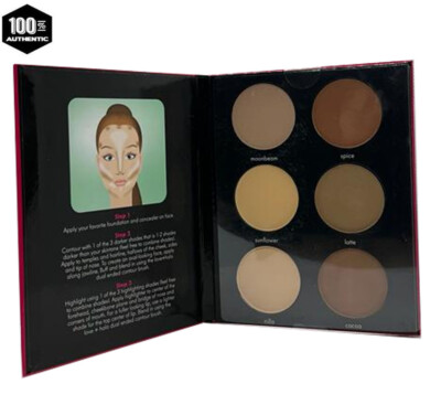 Love + Halo Contour & Highlight Palette Contains-3 Contours+3 Highlighter