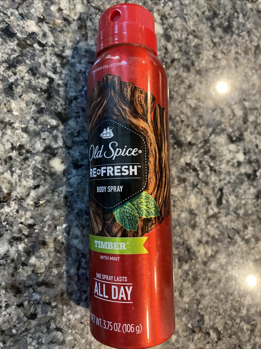 140 Ml Old Spice Timber Cologne Timber Deodorant Spray For Men