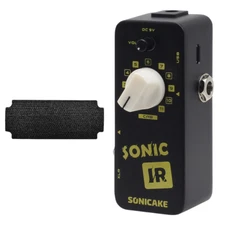 SONICAKE IR Speaker Cabinet Simulator Guitar Bass Pedal +1PCS Hook and Loop TAPE
